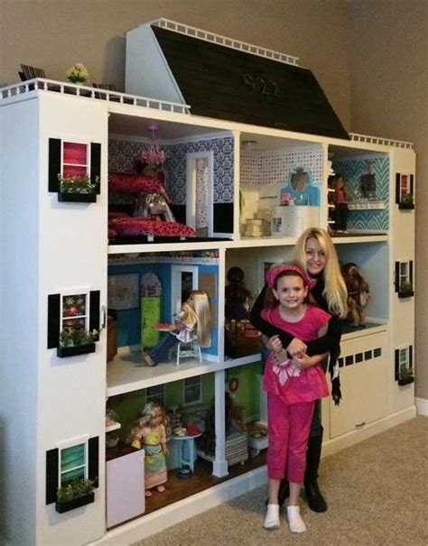 Wow Look At This American Girl Doll House My Girls Would Love This