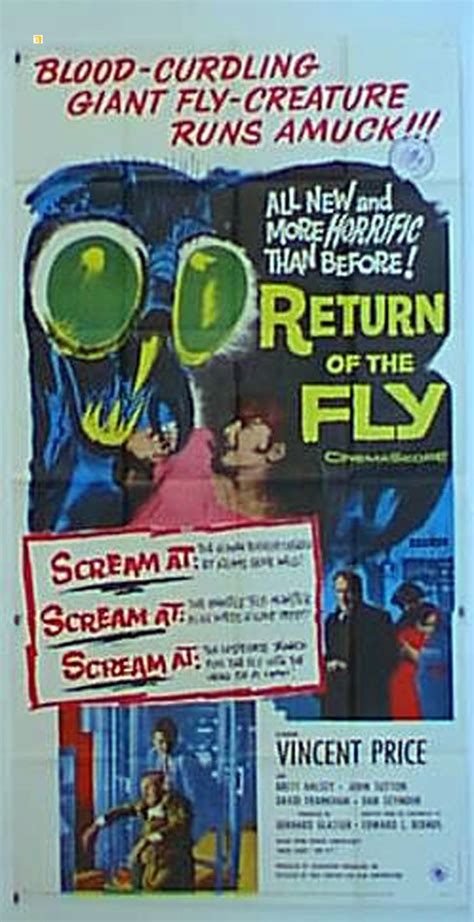 Return Of The Fly Movie Poster Return Of The Fly Movie Poster
