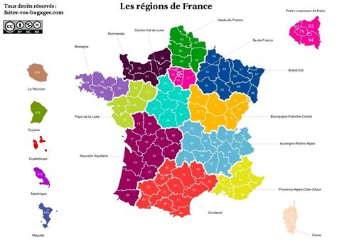 Carte Administrative Des Régions De France Carte Des Régions De France