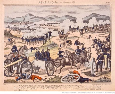 Schlacht Bei Sedan Am 1 September 1870 Bataille Empire Français