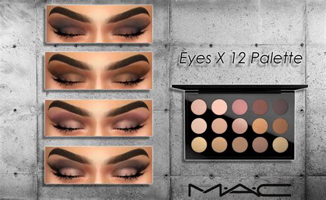 Lana Cc Finds — Mac Cosimetics Eyes X 12 Palette By Mac Sims