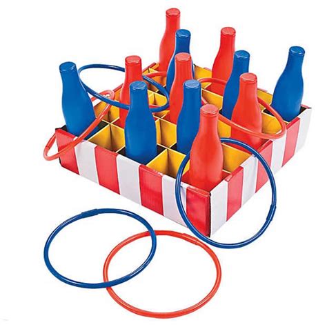 Plastic Cola Ring Toss Carnival Game Set To Buy
