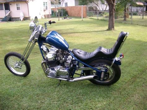 There's a grain of boldness in everything chopperhedz do. 1978 Honda 750 Chopper Amen Savior Frame