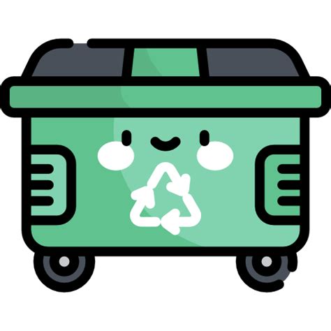 Vector Icons Vector Free Things With Faces Recycling Bins More Icon
