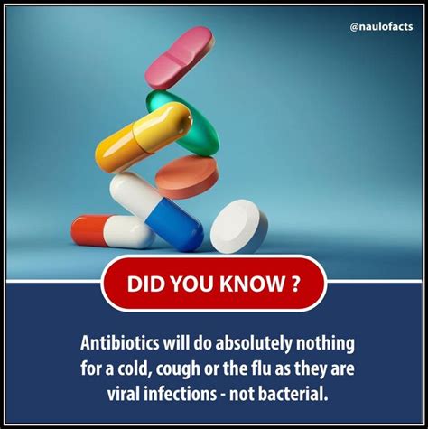 Antibiotics Did You Know Antibiotic D I D