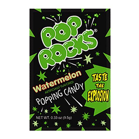 Pop Rocks Watermelon Popping Candy 033oz 95g Sweets From Heaven
