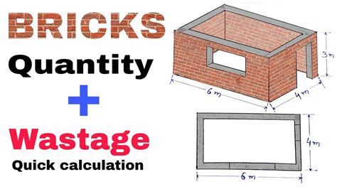 How To Calculate Bricks For A House Calculation Of Brick Quantity