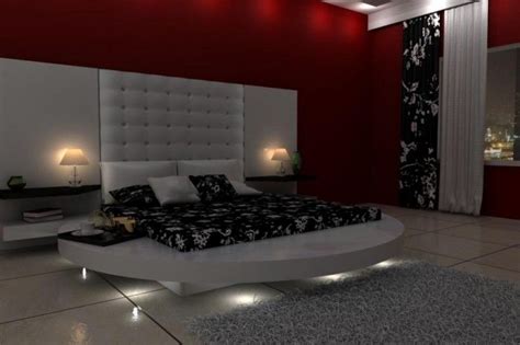 lüks yuvarlak yataklar Ev Dekorasyon Fikirleri Yatak odası Mobilya