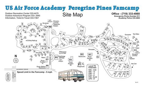 Usafa Support Famcamp Site Map Us Air Force Academy Site Map Map