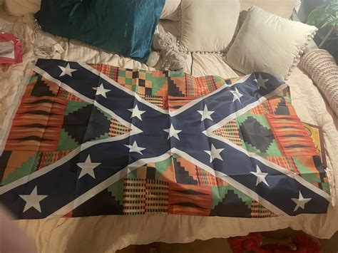 Black Pride Confederate Flag R Vexillology