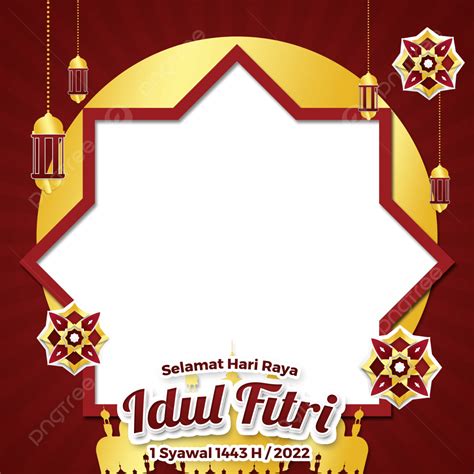 Bingkai Idul Fitri 1443 H Png Vector Psd And Clipart With