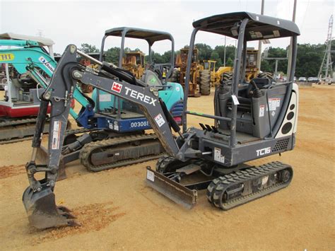 2014 Terex Tc16 Mini Excavator Vinsntc00162807 42 Stick 16
