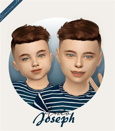 Anto Joseph Hair For Kids And Toddlers At Simiracle Sims 4 Updates