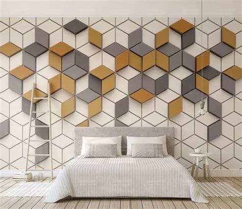 Geometric Wallpaper Living Room Geometric Shapes Wallpaper Geometric