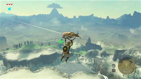 The Legend Of Zelda Breath Of The Wild Aerial Combat And Paraglider