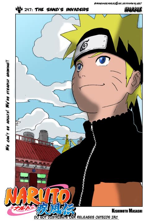 Naruto Manga Color By Shippudenz On Deviantart