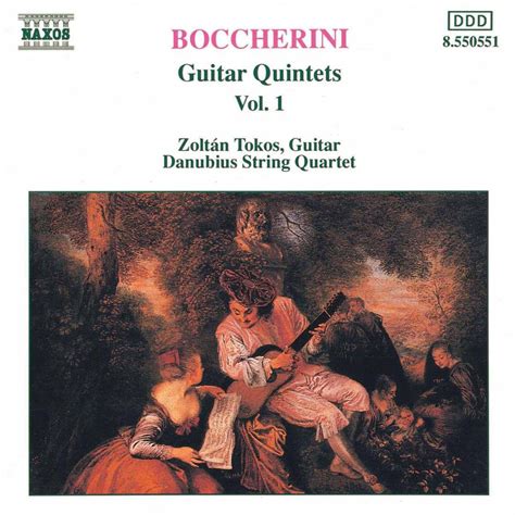 Boccherini Guitar Quintets 1 Luigi Boccherini Cd Album