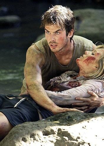Boone Saving Shannon After The Crash God I Miss LOST Lost Tv Show Ian Somerhalder Vampire
