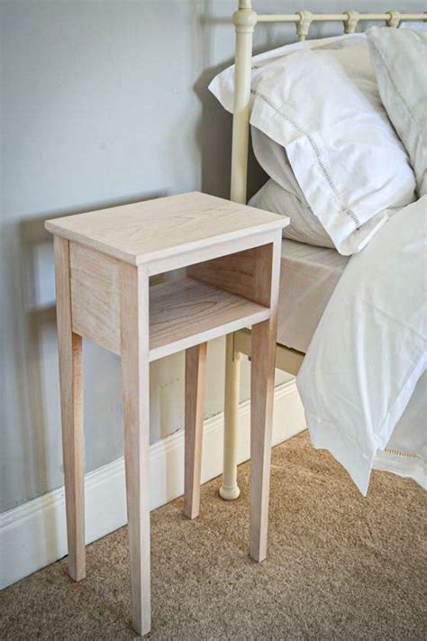 47 Lovely And Cool Narrow Bedside Table Design Ideas Elisabeths Designs