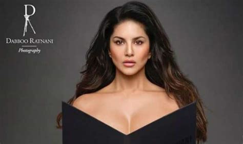 Bollywood Sizzler Sunny Leone Goes Nude For Dabboo Ratnanis Calendar