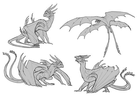 Pin by Анна Бойко on Myth File Dragon drawing Dragon poses Creature drawings