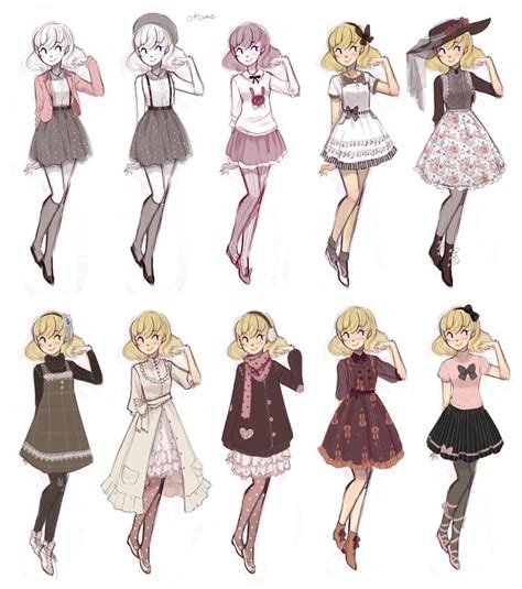 Anime clothes drawing best 25+ manga clothes ideas on pinterest | drawing clothes, art. Anime girl style image | PixelsTalk.Net