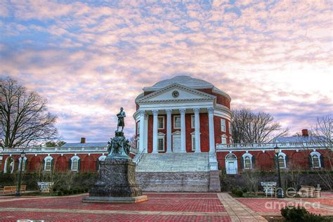 Charlottesville Va Virginia University Of Virginia Rotunda Photograph