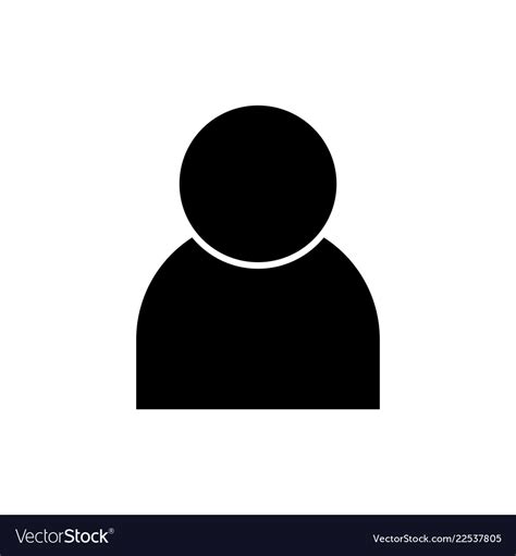 Profile Icon User Symbol Royalty Free Vector Image