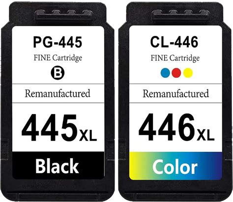 445 446 Xl Compatible Ink Cartridges For Canon Pg 445xl Cl 446xlto Use