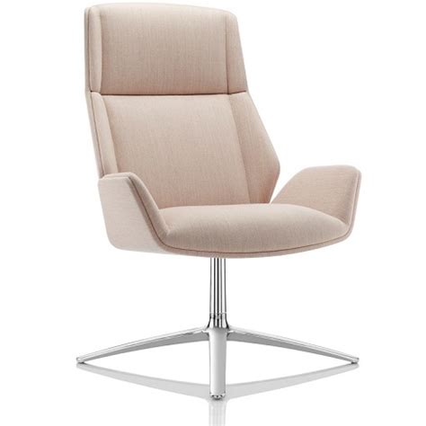 Boss chairs can be identified by the design itself, they will be ergonomic and completely different from employee chairs. Boss Design Kruze Lounge Chair - Fabric Upholstery