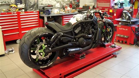 Fredyee Supercharged Motogp Harley Davidson V Rod First Start Youtube