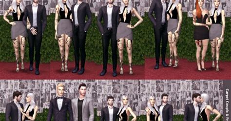 Sims 4 Ccs The Best Carpet Couple And Friends Poses Pack By Sim Ply Grey
