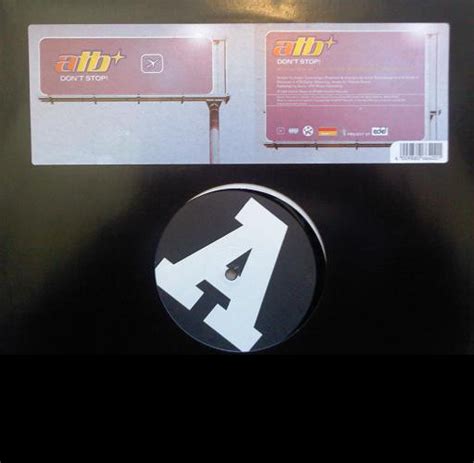 ATB - Don't Stop (1999, Vinyl) | Discogs