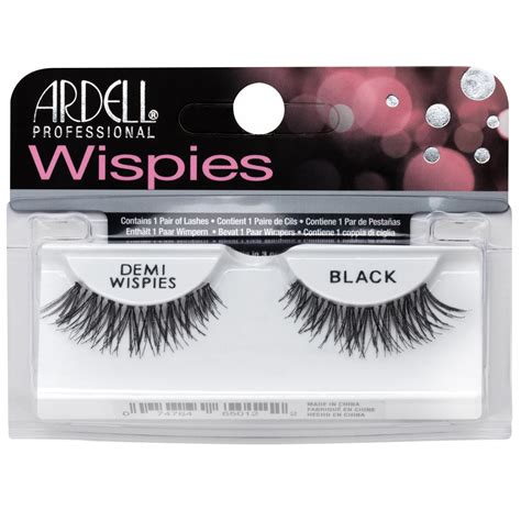 They put ardell strip lashes and individual lashes on the shelves of thousands of retail and professional stores and the brand never looked back. Ardell Wispies Lashes Demi Wispies Black | Beautylish