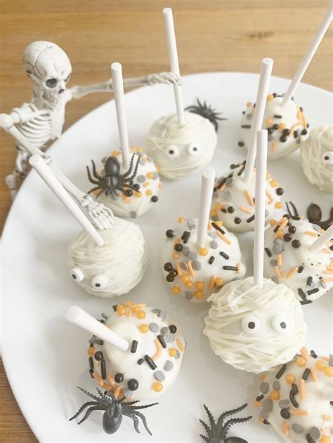 How To Make Halloween Cake Pops Lifestyle With Leah Recipe