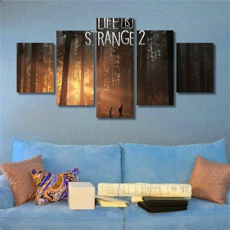 Life Is Strange Movie 5 Panel Canvas Art Wall Decor Canvas Storm