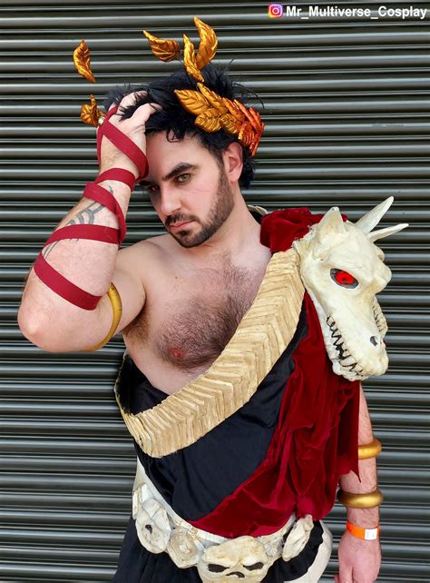 I Updated Some Of The Components To My Zagreus Cosplay The Pauldron