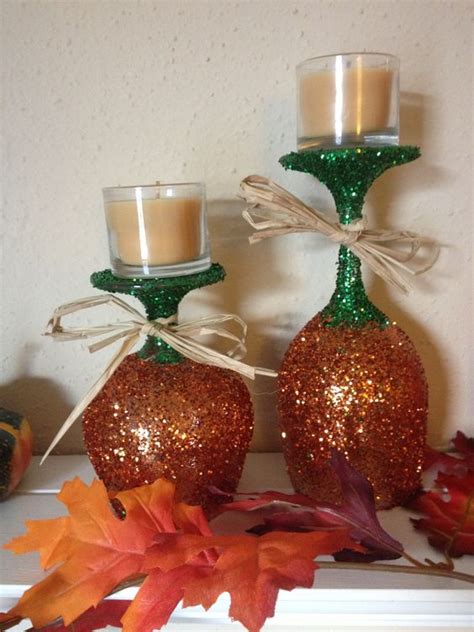 30 Cheap And Easy Homemade Wine Glasses Christmas Candle Holders Page