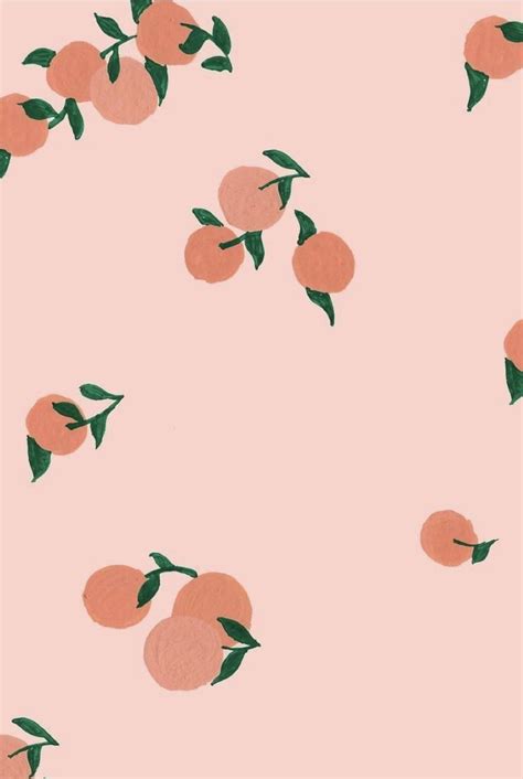 Pin By Zoë Spencer On W A L L P A P E R S Peach Wallpaper Fruit