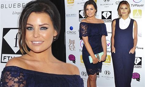 Towies Jessica Wright And Ferne Mccann Party In Stylish Looks After