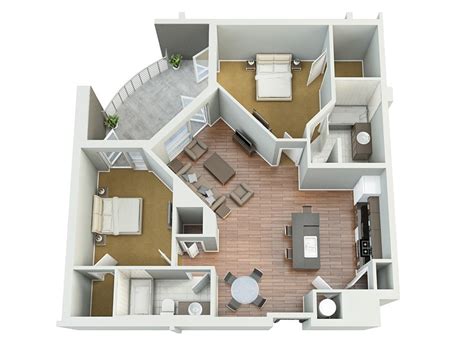 3d House Plan Portfolio Visualization Tsymbals Design