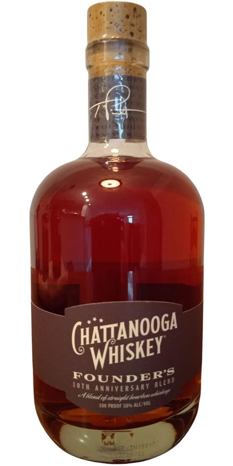 Chattanooga Whiskey Founders 10th Anniversary Blend Ratings And