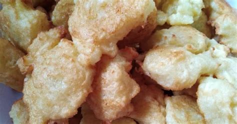 Masukkan semua bahan ke dalam bekas, digaul rata. Resepi Jemput Ubi Kayu Terlajak Mudah Tapi Sedap