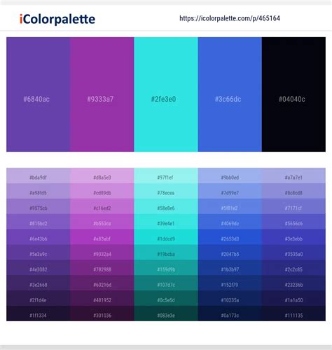 30 Latest Color Schemes With Turquoise And Royal Blue Color Tone