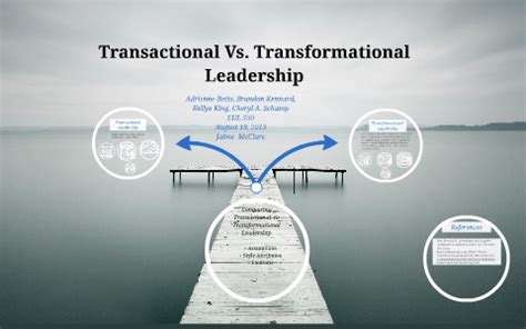 Like weber, burns reasoned that moral values were important to leadership. Transactional Vs. Transformational Leadership by EDL500 ...