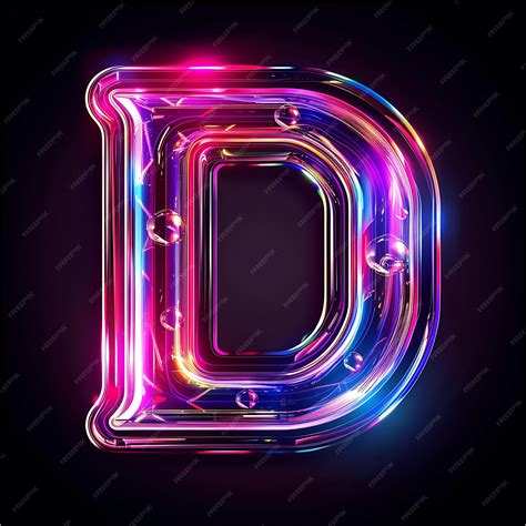Premium Photo | Neon Alphabets and Numbers Unleash the Power of Digital