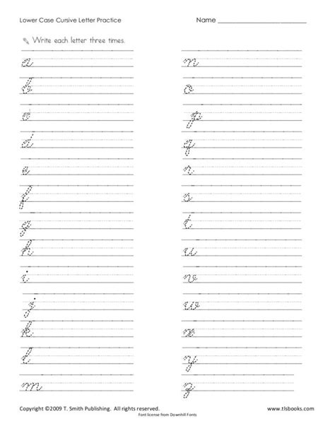 Cursive Letters Uppercase And Lowercase