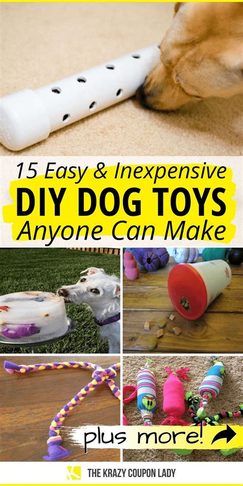 15 Diy Dog Toys Anyone Can Make In 2020 Diy Dog Stuff Diy Dog Toys