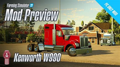 Mod Preview Is This The Best Truck Mod So Far In Fs22 Kenworth