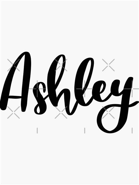 Ashley Sticker For Sale By Ellietography Redbubble